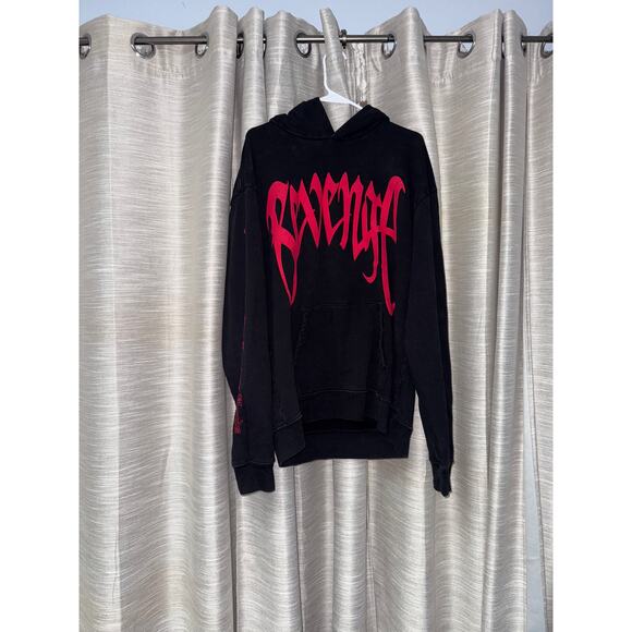 Revenge kill XXXTentacion black hoodie size large - Picture 1 of 8